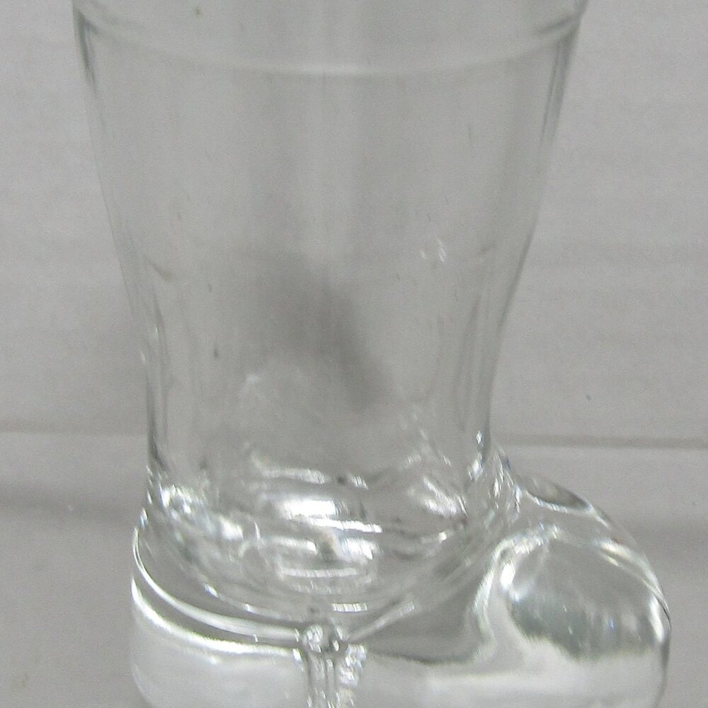 MCM Vintage 1960’s MOD DEP Italy Riding Boot Shot Glass western handmade